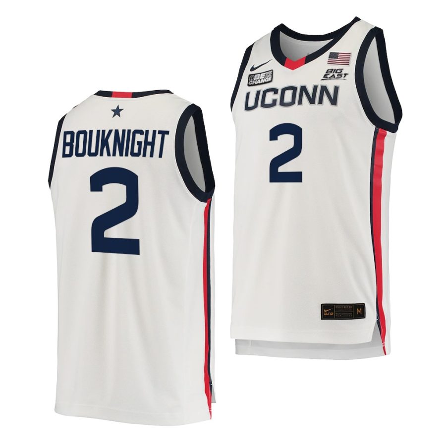 james bouknight white college basketball alumni jersey