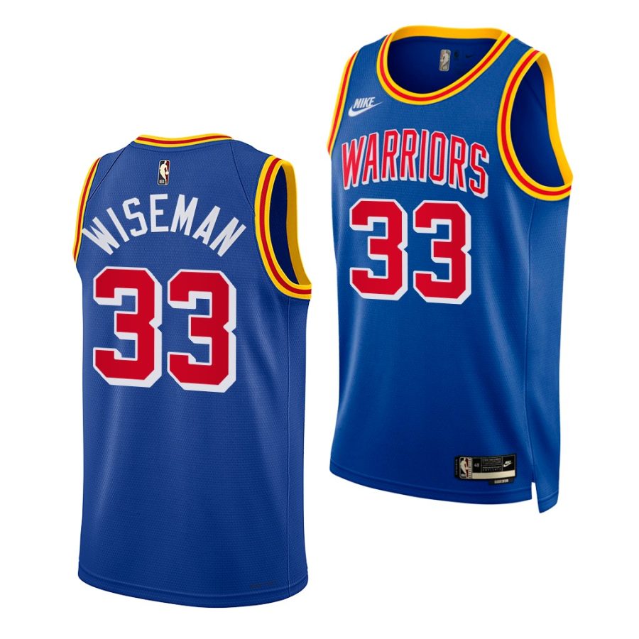 james wiseman warriors classic edition year zero 2021 22 royal jersey