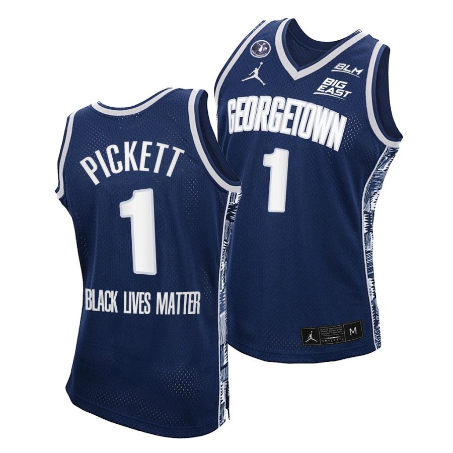 jamorko pickett navy black lives matter men jersey