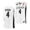 jared bynum white college basketball 2021 22blm jersey