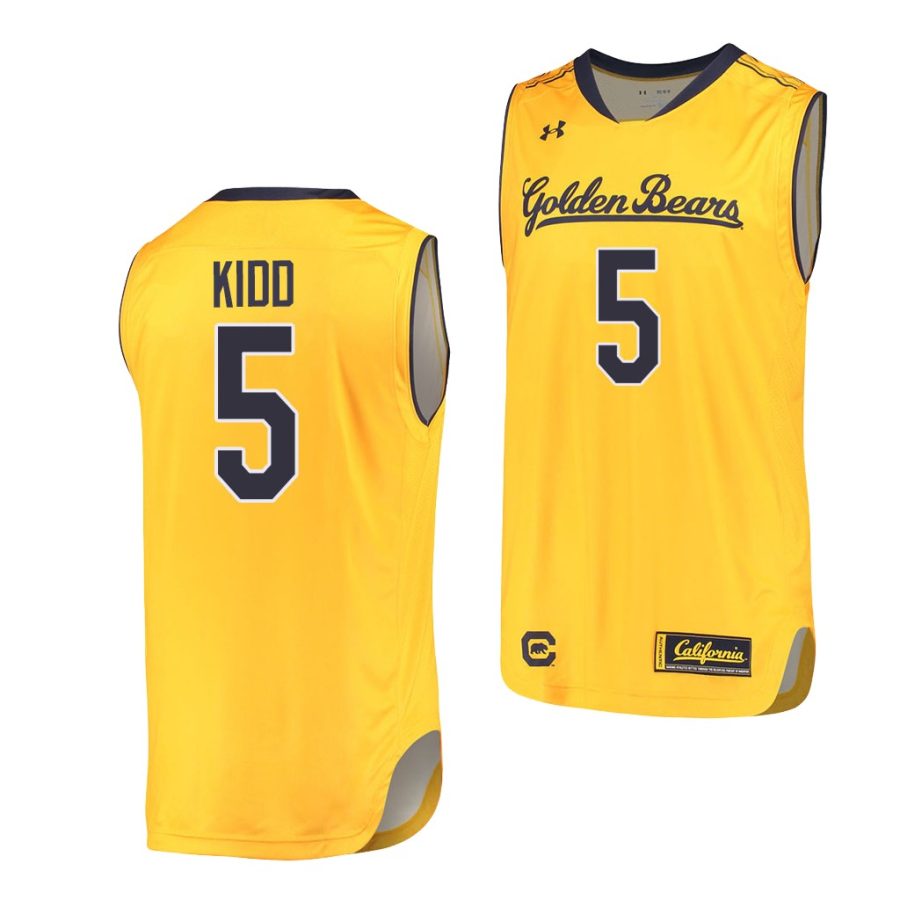 jason kidd gold college basketball ncaa jersey