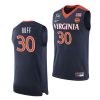 jay huff navy home men's jersey