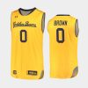 jaylen brown yellow replica men's jersey