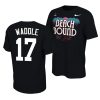 jaylen waddle black 2021 national championship alabama crimson tide shirt