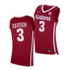 jd davison alabama crimson tide college basketball 2021 22 jersey