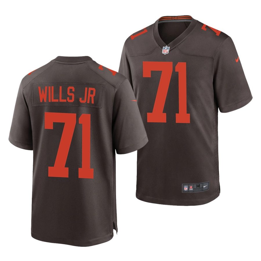 jedrick wills brown 2020 nfl draft men's jersey