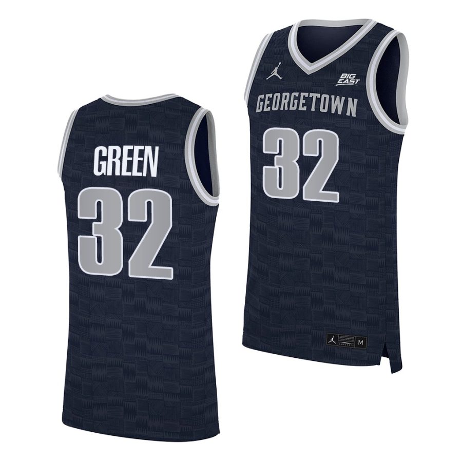 jeff green navy college basketball alumni jersey