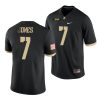 jemel jones black college football army black knights jersey