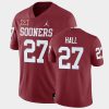 jeremiah hall crimson home men's jersey