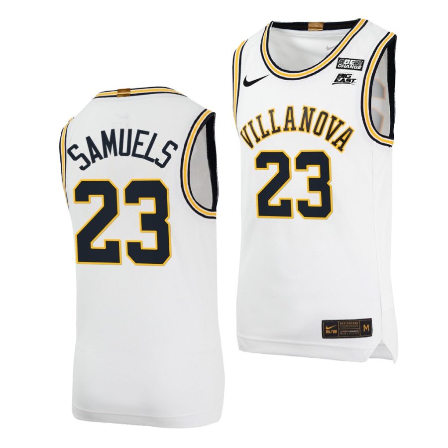 jermaine samuels villanova wildcats throwback college basketball jersey