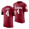 jerry jeudy crimson name and number ncaa football jersey