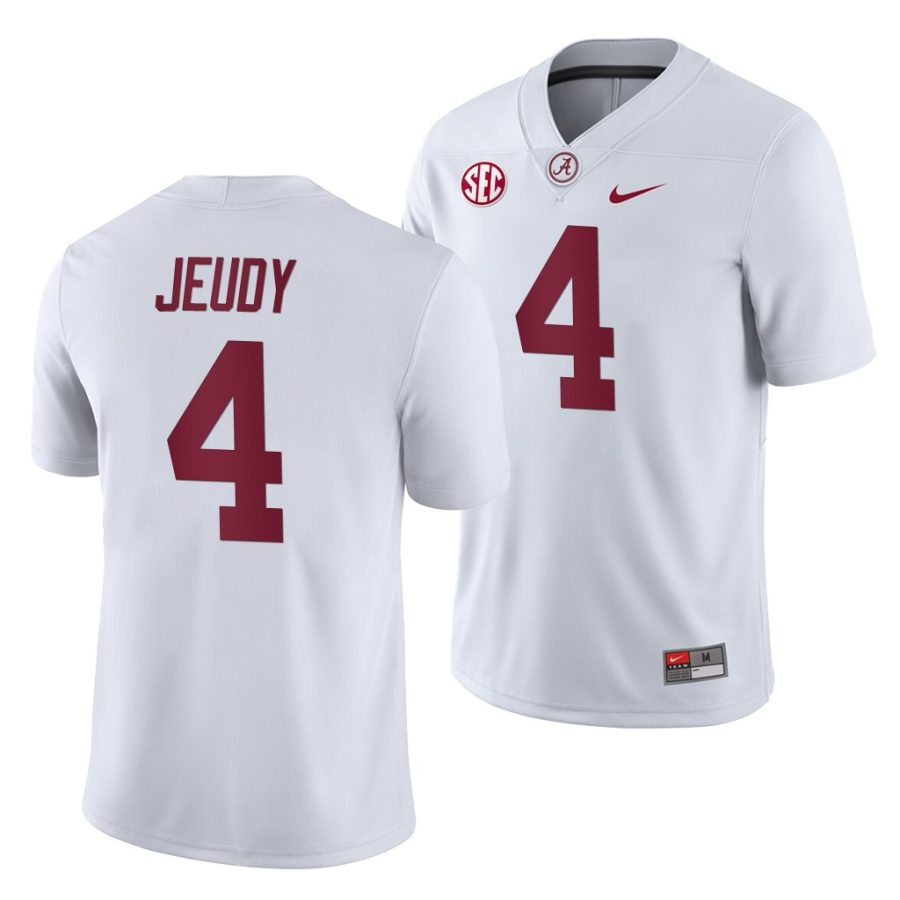 jerry jeudy white away men's jersey