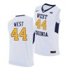 jerry west west virginia mountaineers white home authentic jersey