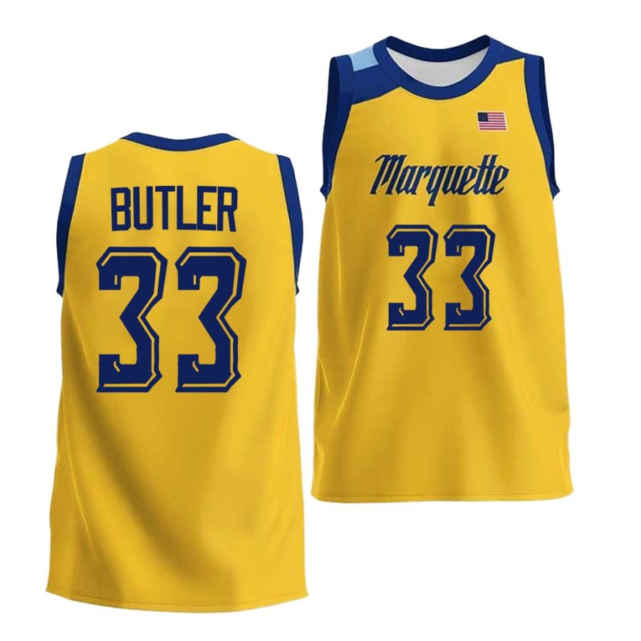 jimmy butler gold college basketball nba alumni jersey