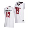 jj traynor louisville cardinals white college basketball 2020 21 swingman jersey