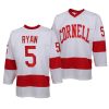 joakim ryan nhl kings college hockey white replica jersey