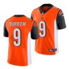 joe burrow orange 2020 nfl draft men's jersey