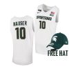 joey hauser white college basketball 2021 22free hat jersey