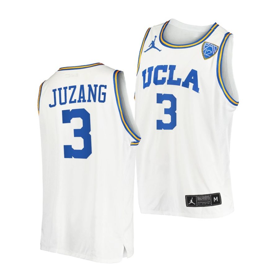 johnny juzang ucla bruins college basketball 2021 22 jersey 0