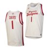 jonathan davis white throwback men jersey