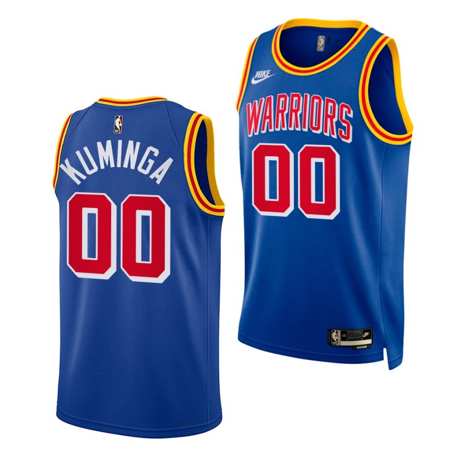 jonathan kuminga warriors year zero royal classic edition 2021 22 jersey