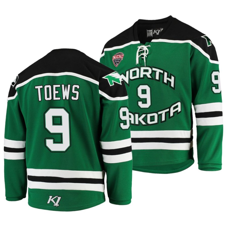 jonathan toews nchc replica green hockey jersey