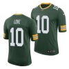 jordan love green 2020 nfl draft men's jersey 1