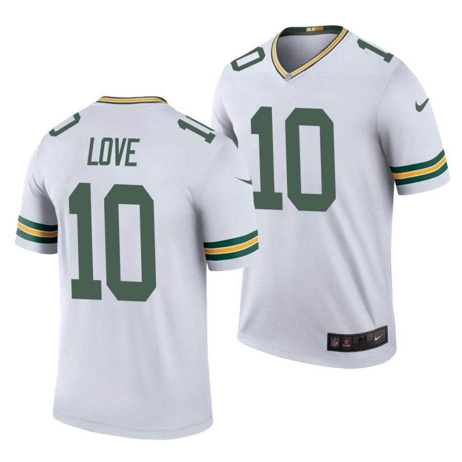 jordan love white 2020 nfl draft men's jersey 3