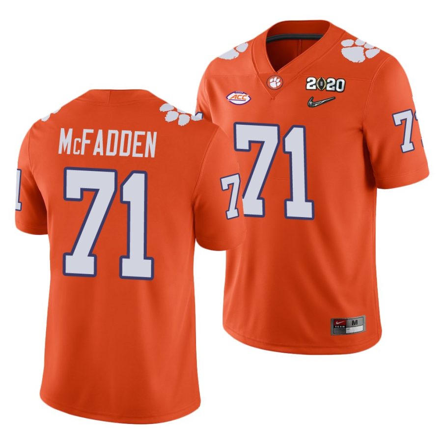 jordan mcfadden orange college football men's jersey