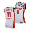 joseph girard iii white 2021 march madness sweet 16 syracuse orange jersey