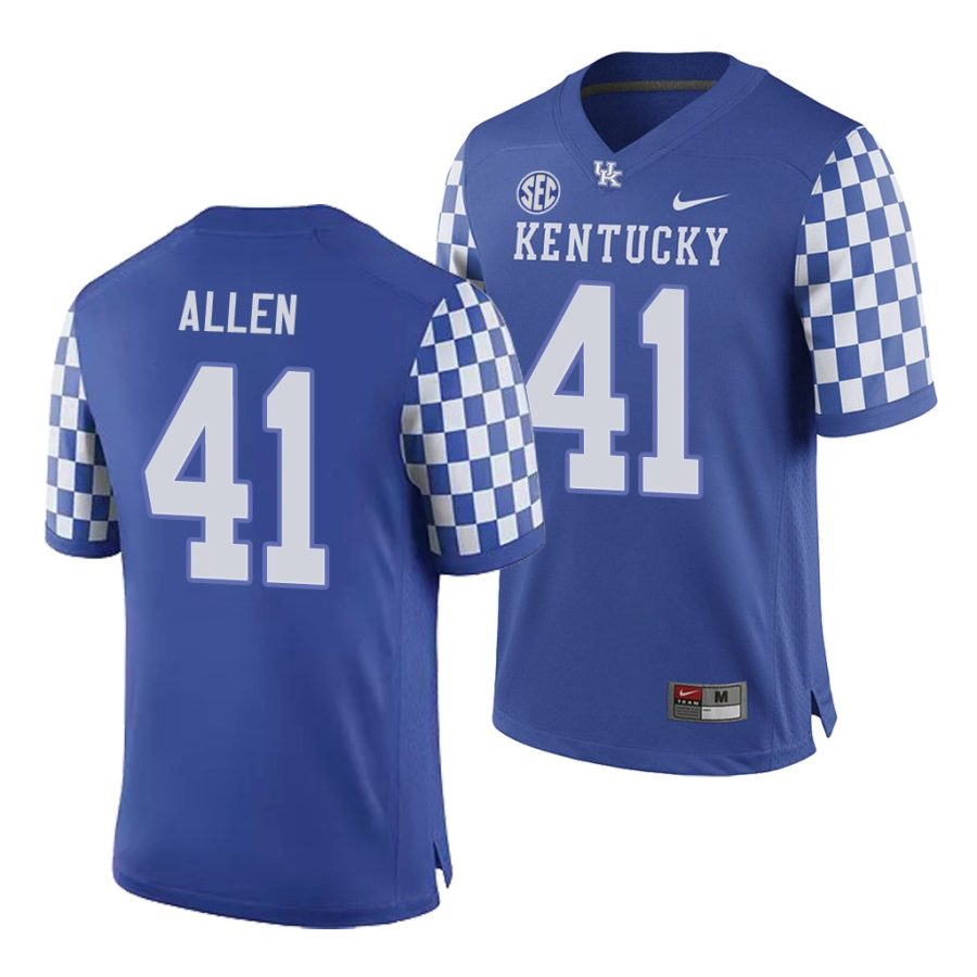 josh allen royal college football men's jersey