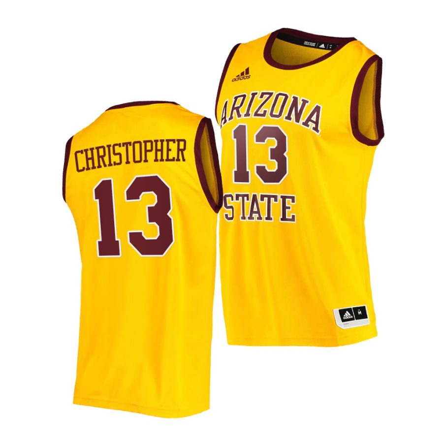 josh christopher gold college basketball men jersey