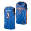 josh giddey thunder diamond 75th anniversary blue icon edition jersey