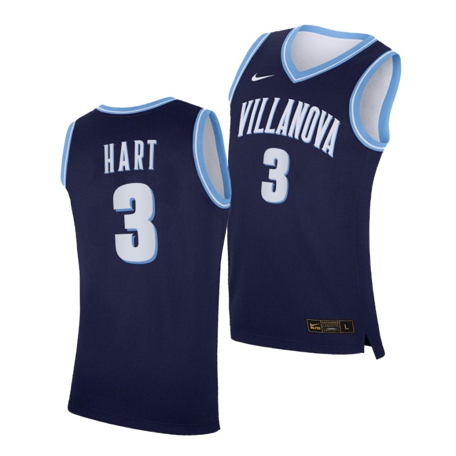 josh hart navy replica men jersey