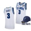 josh hart villanova wildcats white home nba alumni jersey