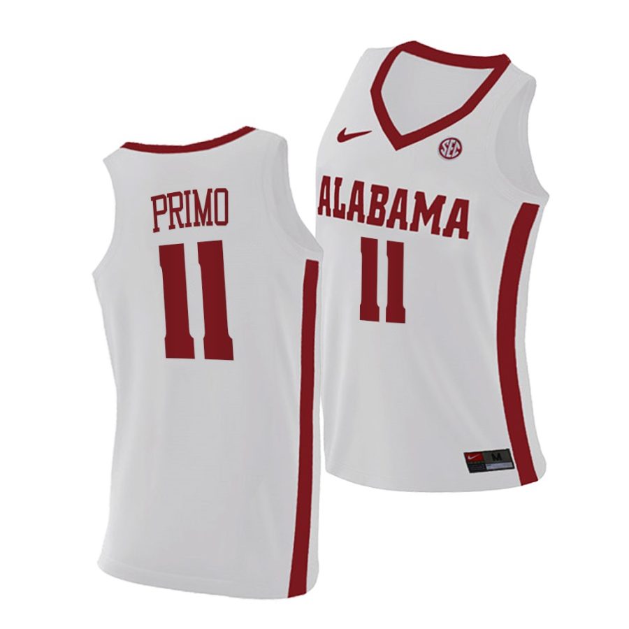 joshua primo white replica men jersey