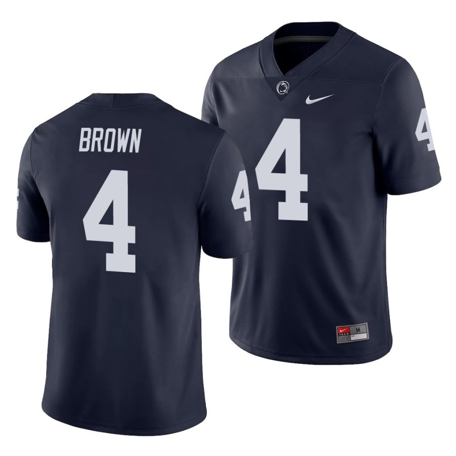 journey brown navy college football men's jersey