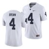 journey brown white college football men's jersey