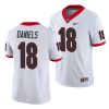 jt daniels white game men's jersey