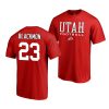 julian blackmon red college football jersey