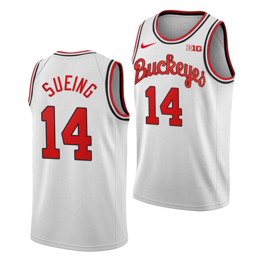 justice sueing ohio state buckeyes white home 2021 1980 throwback jersey