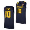 justin lewis marquette golden eagles college basketball 2022 jersey