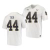 justin tuck white replica men's jersey