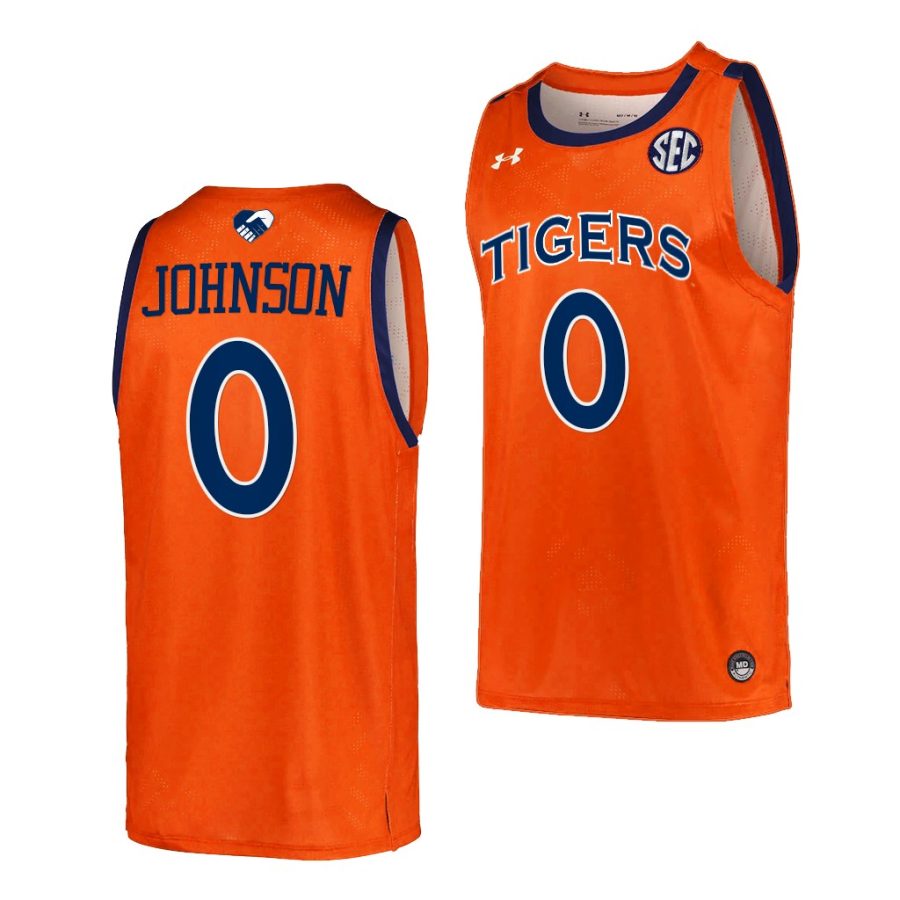 k.d. johnson orange college basketball 2022unite as one jersey