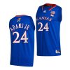 k.j. adams jr. blue college basketball kansas jayhawks jersey