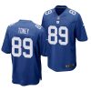 kadarius toney giants 2021 nfl draft game men's royal jersey