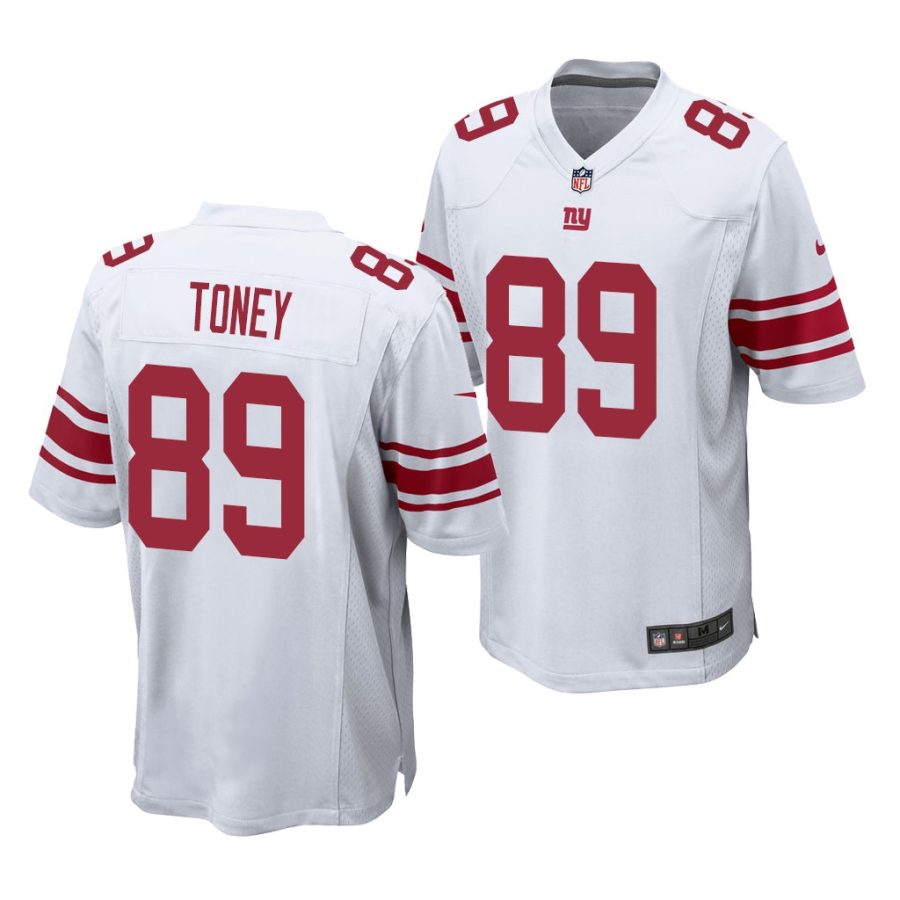 kadarius toney giants 2021 nfl draft game men's white jersey