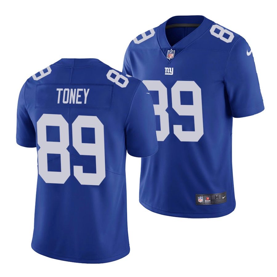 kadarius toney giants 2021 nfl draft vapor limited men's royal jersey