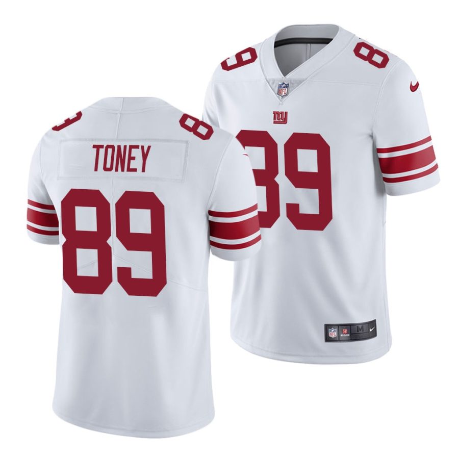 kadarius toney giants 2021 nfl draft vapor limited men's white jersey