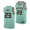 kai jones hornets 2021 mint green city edition 2021 nba draft jersey